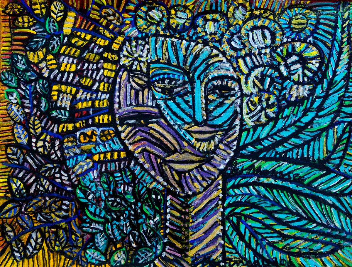 Our 2020 Exhibit Golden Reflections of Layered Lives by Elizabeth Ma African Art Beats