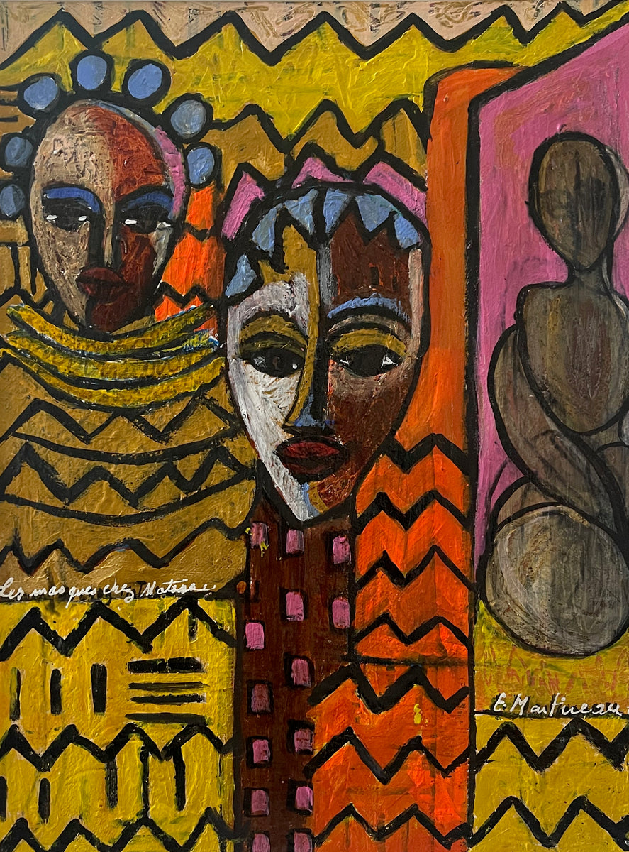 xLes Masques chez Matisse (The Masks at Matisse's) African Art Beats