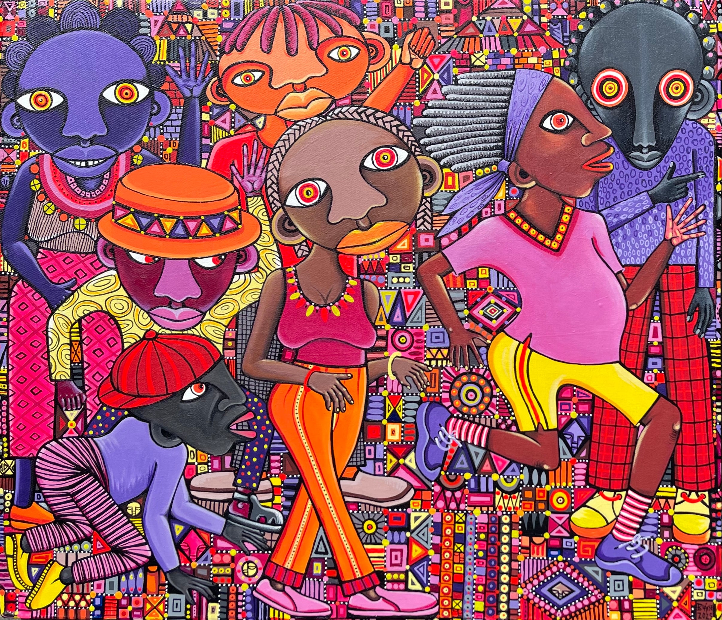 African Art Beats Contemporary Art Gallery