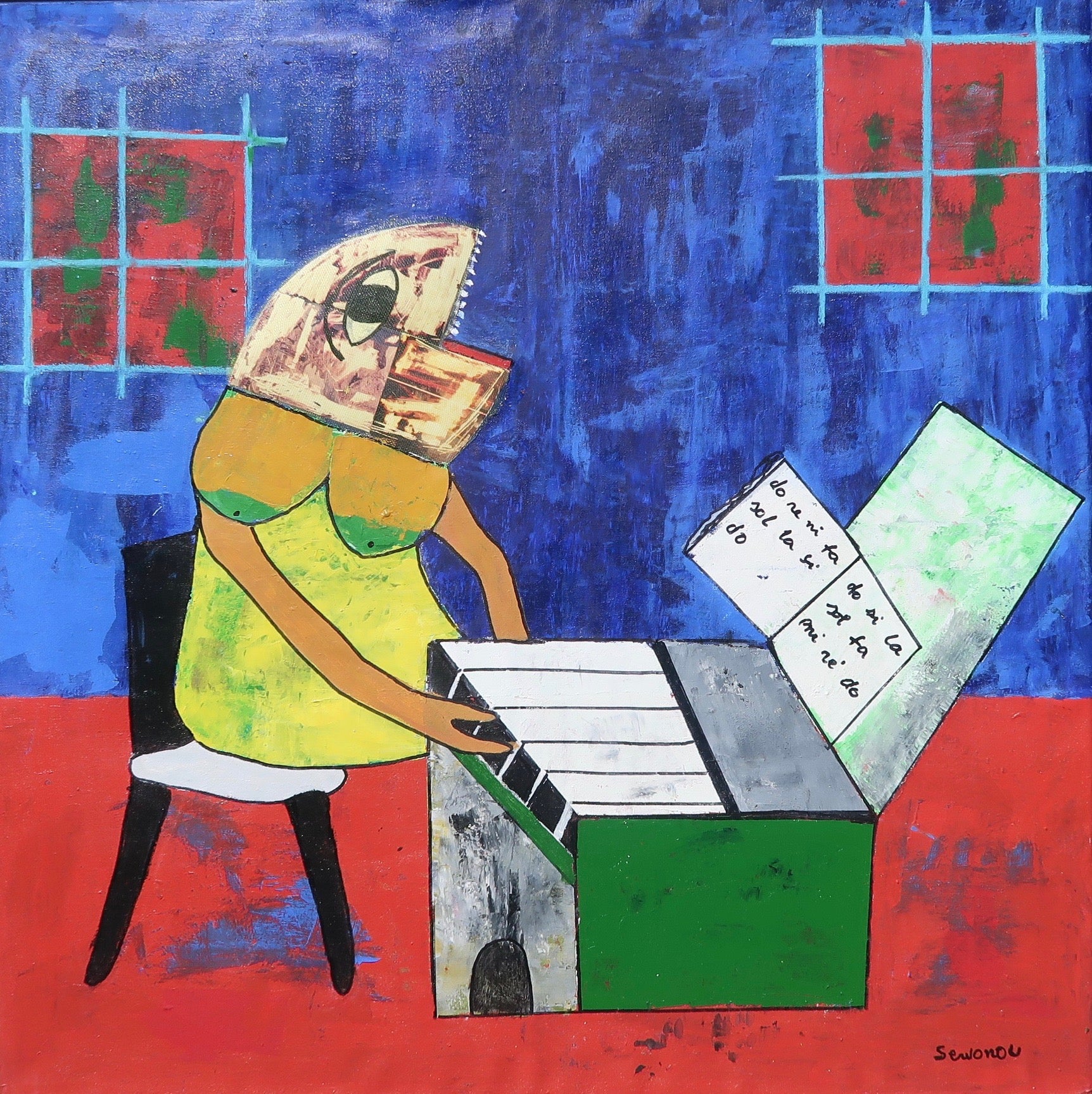La Fille Au Piano ﻿(The Girl At The Piano) – African Art Beats